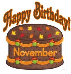 Birthday - November