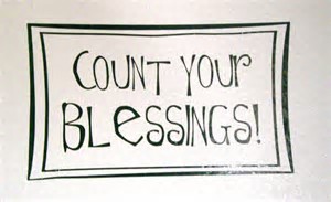 Count your Blessings