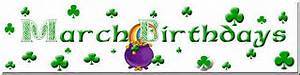 March B-days