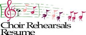 choir rehearsals