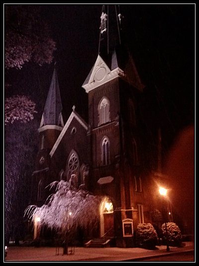 First Presbyterian at Night